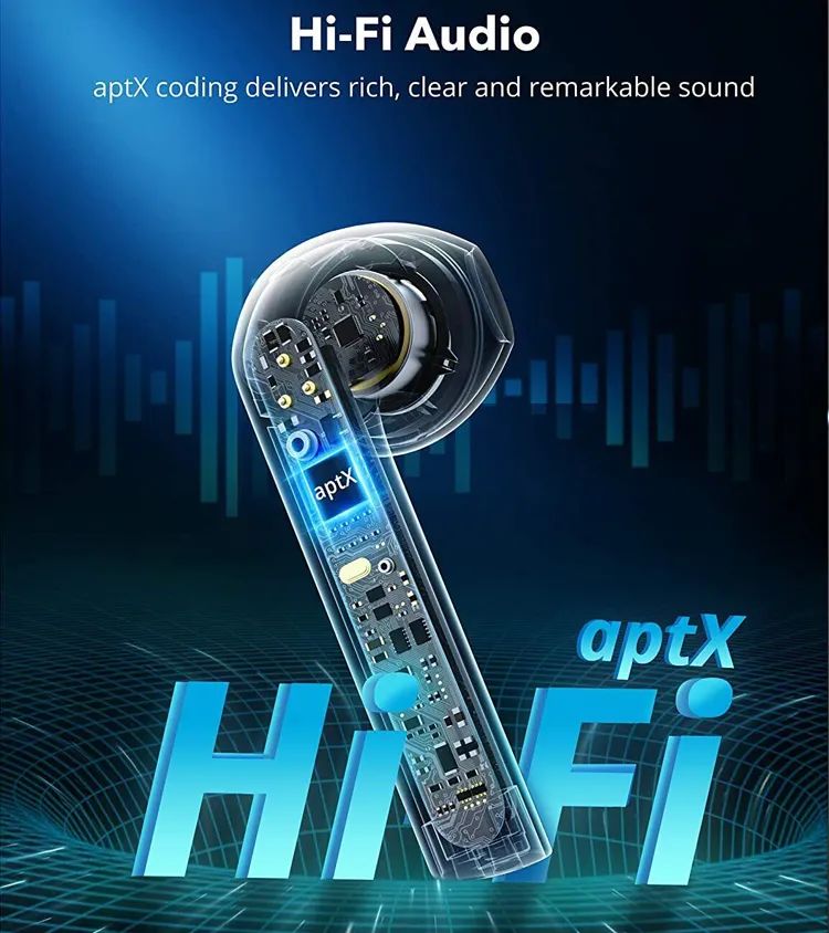 终于来了~泽宝Taotronics半入耳式蓝牙耳机TT095 高通解码芯片支持aptx 震撼低音无感佩戴！-图片4